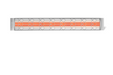 Infratech CD Series Dual Element Patio Heater with Craftsman Motif in Stainless Steel