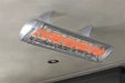 Infratech CD Series Dual Element Patio Heater with Craftsman Motif in Stainless Steel