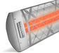 Infratech CD Series Dual Element Patio Heater with Traditional Motif in Stainless Steel