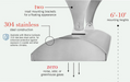 Infratech C Series Single Element Patio Heater