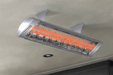 Infratech C Series Single Element Patio Heater with Mediterranean Motif in Stainless Steel