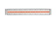 Infratech C Series Single Element Patio Heater with Craftsman Motif in Stainless Steel