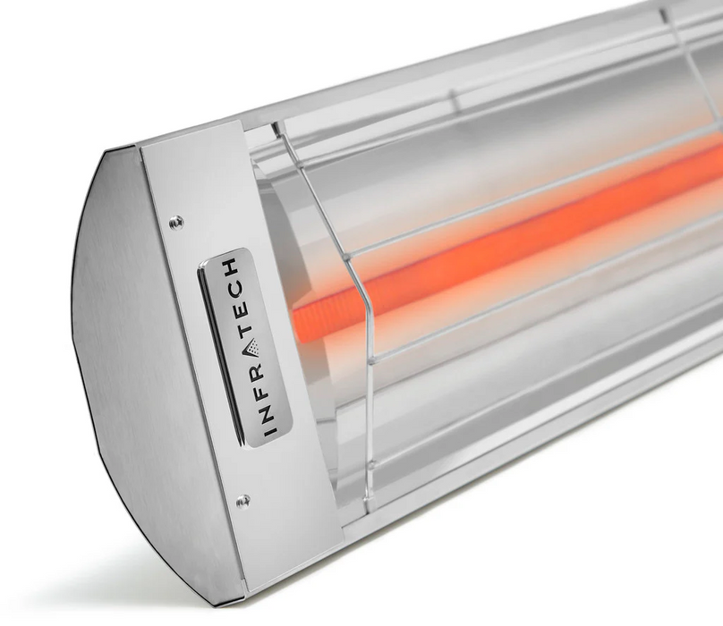 Infratech C Series Single Element Patio Heater in Stainless Steel