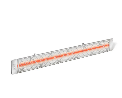 Infratech C Series Single Element Patio Heater with Traditional Motif in Stainless Steel