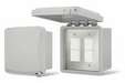Infratech Duplex Stack Switch Dual Surface Mount with Weatherproof Cover