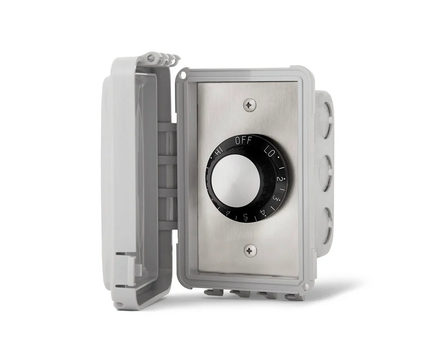 Infratech Input Regulator Single Flush Mount  with Weatherproof Cover