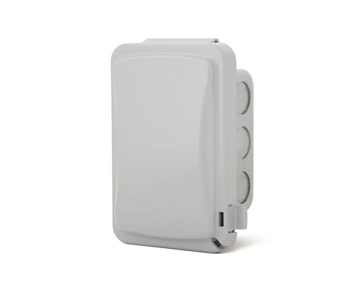 Infratech Input Regulator Single Flush Mount  with Weatherproof Cover