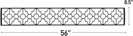 Infratech Mediterranean Motif Upgrade Kit in Black