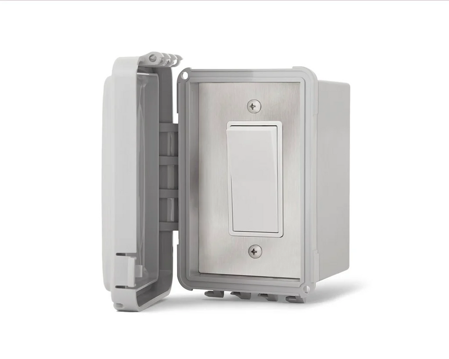 Infratech On Off Switch Single Surface Mount with Weatherproof Cover