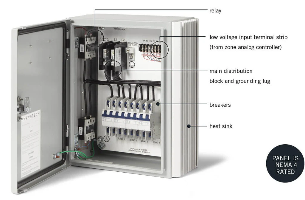 Infratech Solid State Control Panel