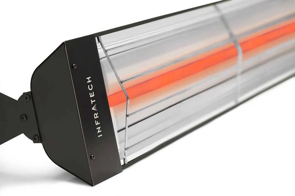 Infratech W Series Single Element Patio Heater in Black