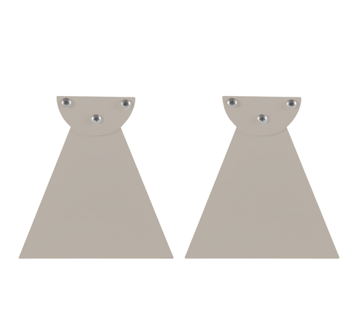 Standard 6 Inch Pair of Replacement WWD Series Infratech Heater Mounting Brackets - 22 1151BE - Beige