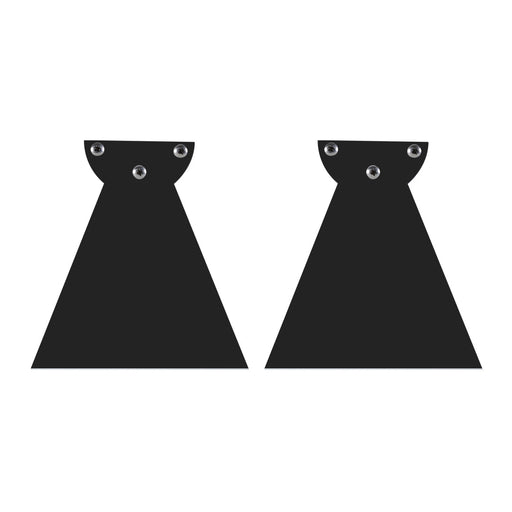 Standard 6 Inch Pair of Replacement WWD Series Infratech Heater Mounting Brackets - 22 1151BL - Black