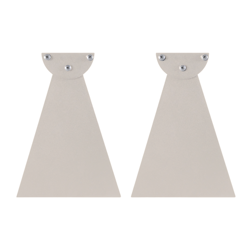 Infratech Heater Extended 8 Inch Pair of Mounting Brackets 22 1171AL - WWD Series - Almond