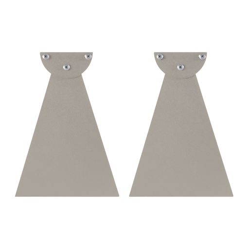 Infratech Heater Extended 8 Inch Pair of Mounting Brackets 22 1171BE - WWD Series - Beige