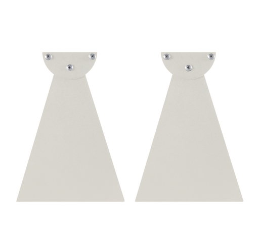 Infratech Heater Extended 8 Inch Pair of Mounting Brackets 22 1171BI - WWD Series - Biscuit