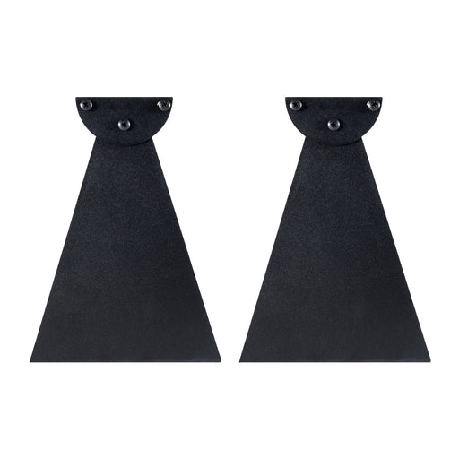 Infratech Heater Extended 8 Inch Pair of Mounting Brackets 22 1171BL - WWD Series - Black
