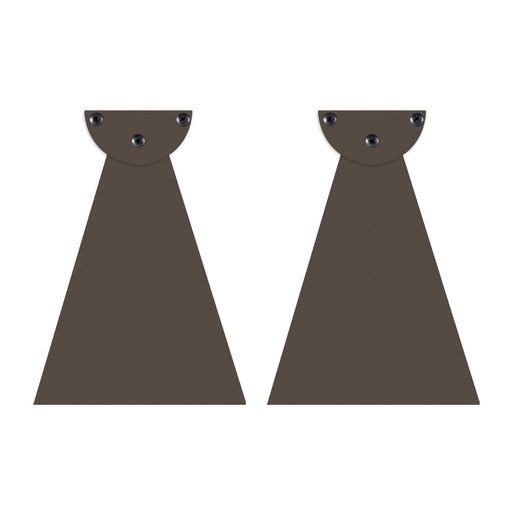 Infratech Heater Extended 8 Inch Pair of Mounting Brackets 22 1171BR - WWD Series - Bronze