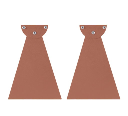 Infratech Heater Extended 8 Inch Pair of Mounting Brackets 22 1171CP - WWD Series - Copper
