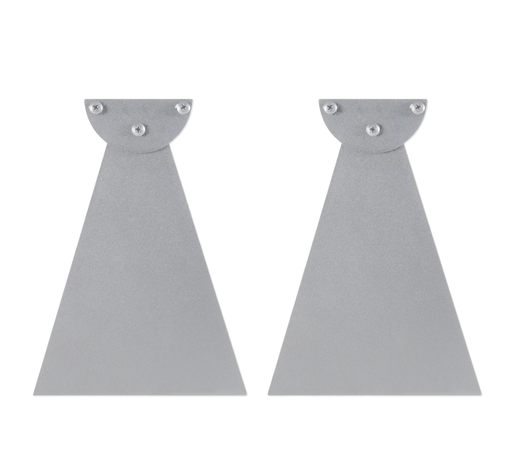 Infratech Heater Extended 8 Inch Pair of Mounting Brackets 22 1171 - WWD Series - Stainless Steel
