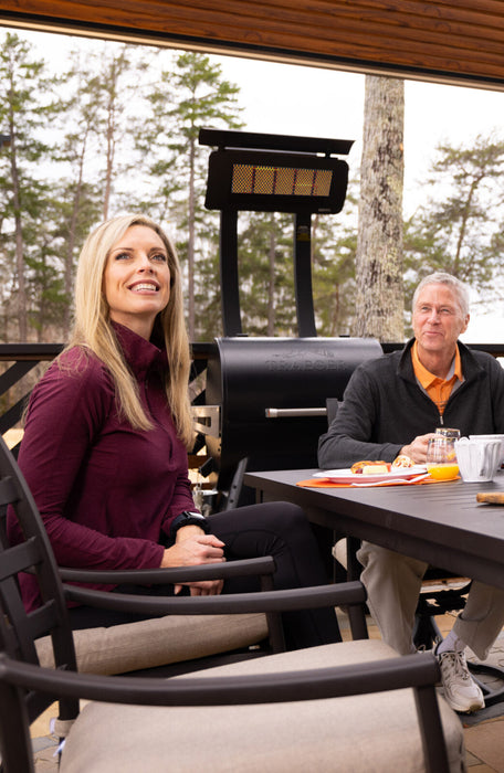 BROMIC BH0510001 Tungsten Smart-Heat Portable 38500 BTU Propane Gas Infrared Radiant Patio Heater - 2.3 x 2.3 x 7.1 in. - Black