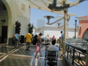 Sunglo Hanging Outdoor Infrared Patio Heater - Stainless Steel Color