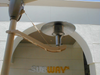 Sunglo Hanging Outdoor Infrared Patio Heater - Stainless Steel Color