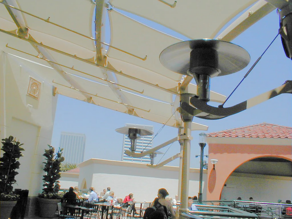 Sunglo Hanging Outdoor Infrared Patio Heater - Stainless Steel Color