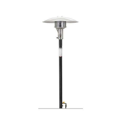 Sunglo Permanent Natural Gas Outdoor Infrared Patio Heater - Black Color