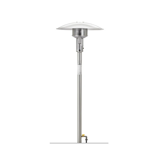 Sunglo Permanent Natural Gas Outdoor Infrared Patio Heater - Stainless Steel Color