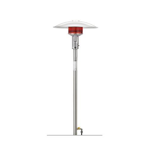 Sunglo Permanent Natural Gas Outdoor Infrared Patio Heater - Stainless Steel Color
