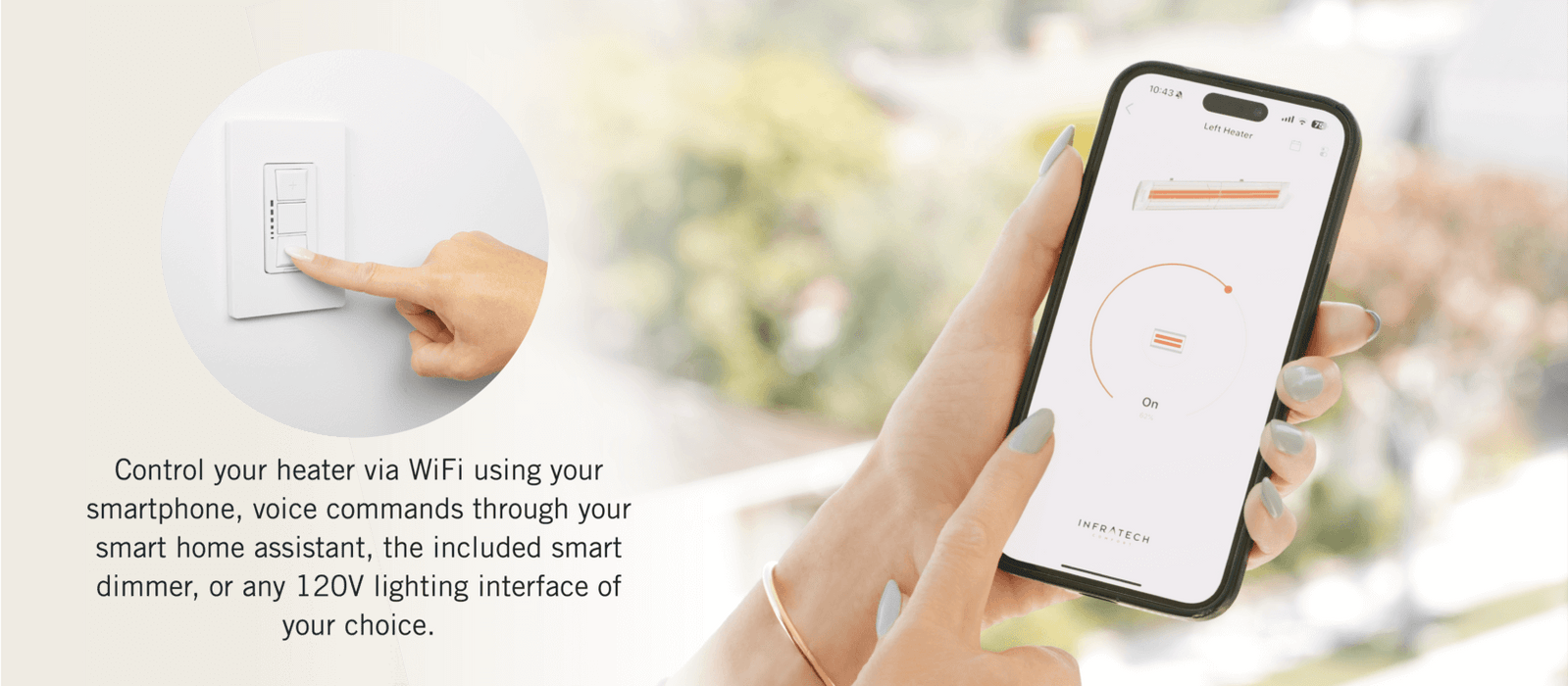 Infratech 30 4071 Universal Control Panel - 1 Relay Panel - 20 x 16 x 7 in. - Gray Steel Color